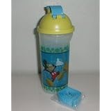 The Tupperware Kids Size Disney Mickey Mouse Thirstquake Tumbler with Attachable Strap