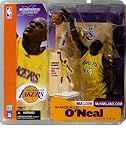 McFarlane Toys NBA Sports Picks Series 2 Shaquille O'Neal (Los Angeles Lakers) Yellow Jersey Action FigureIMAGE