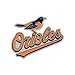 Baltimore Orioles Cloisonne Pin w/Jewelry Card