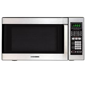 Daewoo KOR-864H Kor864h 900w .9 Cu. Ft. Compact Countertop Microwave Oven Stainless Steel by 