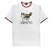 norwegian forest - Norwegian Forest Cat - Ringer T-Shirt, White/Red, X-Large