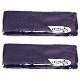 COSMOS &Acirc;&reg; 2 PCS Purple cotton sports basketball headband / sweatband head sweat band/brace