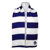 Toronto Maple Leafs Rugby Style Knit Scarf Size One Size