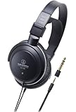 Audio-Technica ATH-T200 Closed-Back Dynamic Monitor Headphones with 40mm Driver - Black