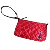 Los Angeles Angels Of Anaheim Quilted Wristlet