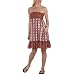 Mossimo Supply Co. Tube Dress with Smocked Bodice - Red