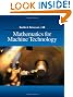 Mathematics for Machine Technology