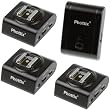 Blitzausl�ser-SET Phottix Aster 30m - Funk und Optical - mit *3x Empf�nger* f�r fast alle Blitzger�te zB Canon 580EX II, 430EX II - Nikon SB-910, SB-900, SB-800, SB-700, SB-600 uvm. - auch f�r Studioblitze