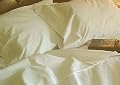 Short Queen (60X75) RV or Camper Sheet Set 100% cotton, 300tc Color: Ivory