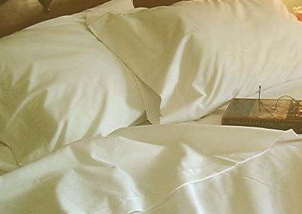 Bunk Size 34x75 RV or Camper Sheet Set 100% Cotton, 300 thread count Color:Ivory by Allyson Brooke, Inc