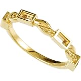 14K Yellow Gold Mother's Ring with Diamonds - 4 Gemstone -- YOU CHOOSE THE COLORS!