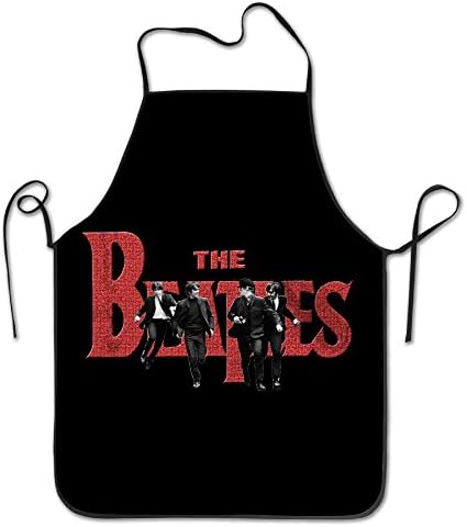 The Beatles Usa 1964 Tour Sign Chef Apron Cooking Apron Bib Apron Professional Apron For Cooking,Grill And Baking (28''x20'')