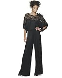 Newport Wide-Leg Lace-Trim Jumpsuit