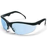 Safety Glasses - Klondike - Black Frame - Light Blue Lens Safety Glasses - Klondike - Black Frame - Light Blue Lens