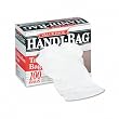Handi-Bag Super Value Packs, 13 Gallon, .6mil, 23-1/2 x 29, White, 100/Box