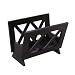 Oceanstar M1125 Contemporary Solid Wood Magazine Rack, Mahogany Finished