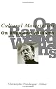 Cultural Materialism on Raymond Williams (Cultural Politics)