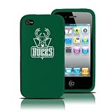 iPhone 4 and 4S Silicone Case - Milwaukee Bucks