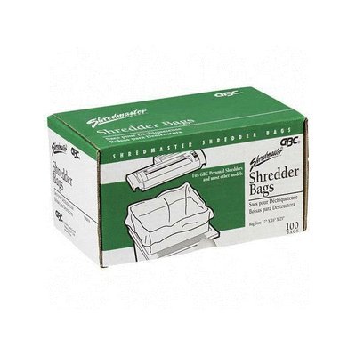 GBC Shredder Bags for 5000 to 7000 Series Shredders - Clear - 100 Bags per Pack (1145482)
