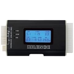 Xilence Netzteil-Tester mit LCD-Display (8,9 cm (3,5 Zoll) 6-polig, PCI-e, SATA)
