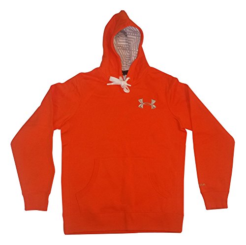 Under Armour Mens UA Charged Cotton Storm Fleece Hoodie X-Large Explosive/Grey