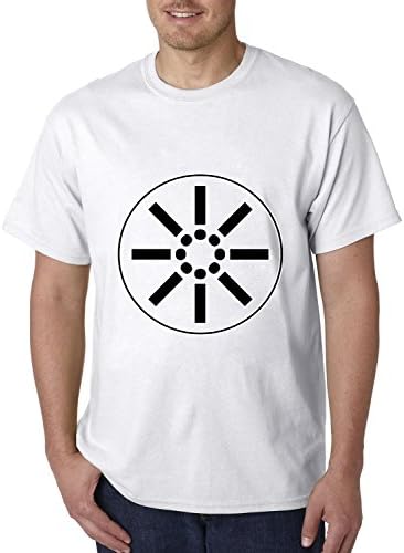PoppyMack Funny Sayings Slogans New Simple Jacquard Funny Graphic Crew-Neck Short Sleeve mens T-shirt Size L