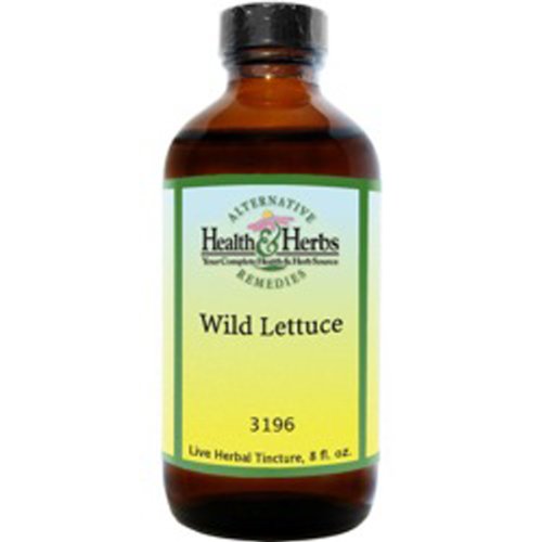 Alternative Health & Herbs Remedies Wild Lettuce 8-Ounce Bottle Image Alternative Health & Herbs Remedies Wild Lettuce 8-Ounce Bottle