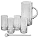 Harley-Davidson® Pitcher & Glass Set - HDL-18716 Clear,15oz
