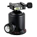 Photo Clam PC-54NS Pro Head with Friction Screw, Dlx Quick Shoe and Bubble Level - Black