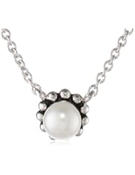 Honora "Girls" White Freshwater Cultured Pearl Pendant Necklace, 14"