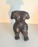 Black Mini Clay Sculpture