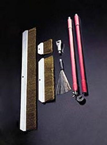 Straight Flat Brass Brush Electrode for Porosity Holiday Detectors, 20" (500mm) Diameter