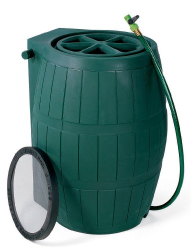 54 Gallon Green Rain Barrel 54 Gallon Green Rain Barrel