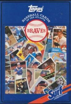 Topps Baseball Cards of the Atlanta Braves