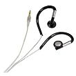 DURAGADGET 3.5mm Gold plated, OFC (Oxygen free copper) cable Stereo clip on Stereo Headphones for Samsung SGH-A867 Eternity