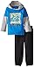 Quiksilver Little Boys' Blue Jersey Hoody with Twill Pants