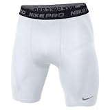 Nike Men's Core 6 in. Compression Short (White) - L