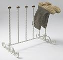 Silver Kids Welly Rack