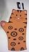 Boston Warehouse Orange Cat Large Oven Mitt 37447