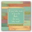 Beaches Quotes IV by Grace Pullen 10"x10" Art Print Poster