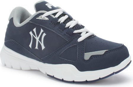 Fila MLB Flex Lighted Crosstrainer (Little Kid/Big Kid),Navy/Yankees,10 M US Little Kid