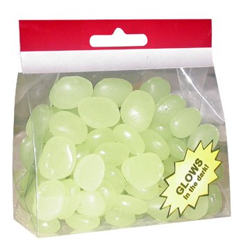 Glow in the Dark Pebbles - 100 pcs Alpine GLD118