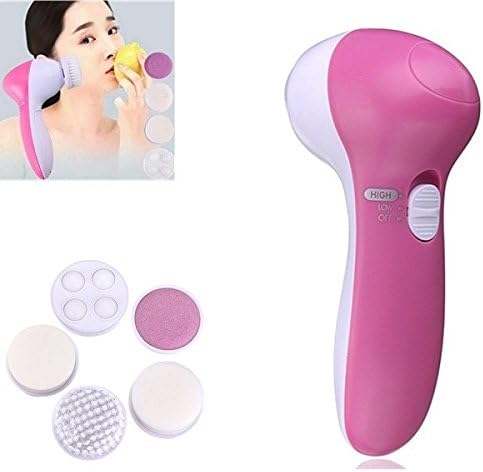 Cleansing 5 In 1 Body Face Skin Care Smoothing Facial Beauty Massager Cleaner