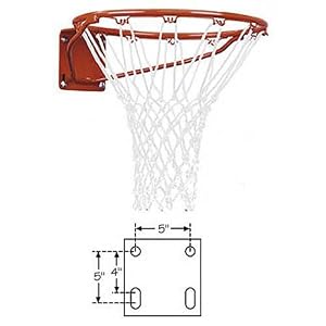 FT170 First Team Heavy Duty Front Mount Fixed Basketball Rim by 