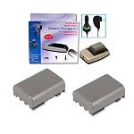 TWO BATTERY And CHARGER For CANON Digital Rebel XT Xti