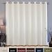 Wide Width Grommet Top Thermal Blackout Curtain 100"W X 84"L Panel - Beige - BWW
