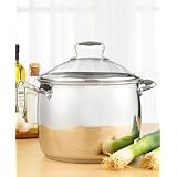 Tools of the Trade Belgique Stainless Steel Stock Pot, 12 Qt.
