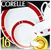 Kitchen & Housewares : Corelle #1060249 16PC WHT/RED Dinnerware