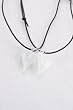 Dichroic Heart Necklace