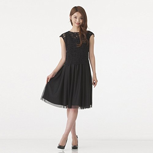 ローズティアラ（Rose Tiara） 全2色【S・38・40サイズ】レースブラウス×チュールワンピース